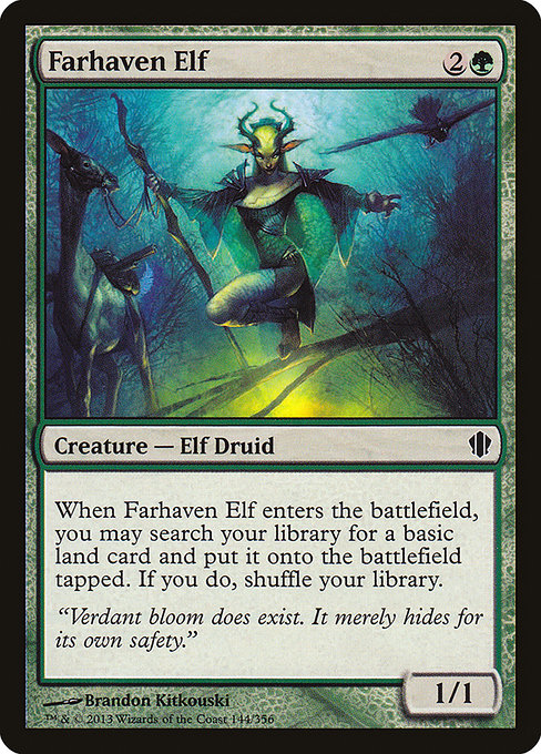 Farhaven Elf [Commander 2013] | Gam3 Escape