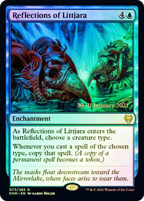 Reflections of Littjara  [Kaldheim Prerelease Promos] | Gam3 Escape