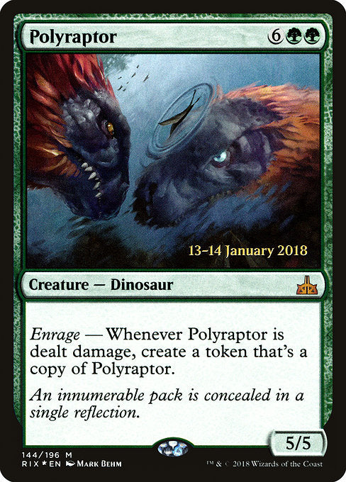 Polyraptor [Rivals of Ixalan Promos] | Gam3 Escape