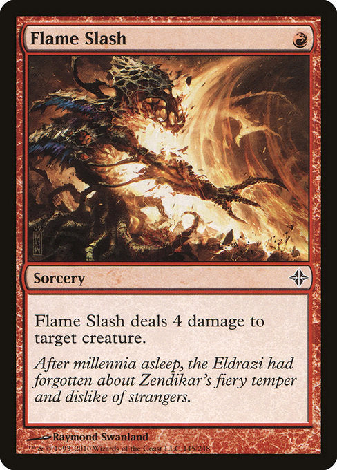 Flame Slash [Rise of the Eldrazi] | Gam3 Escape