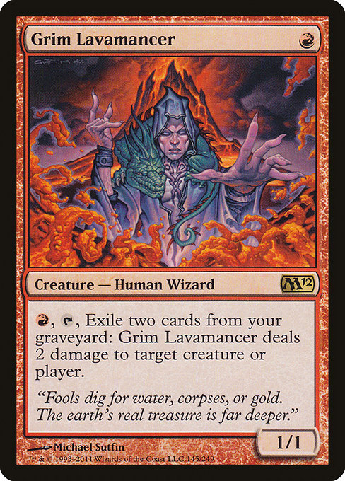 Grim Lavamancer [Magic 2012] | Gam3 Escape