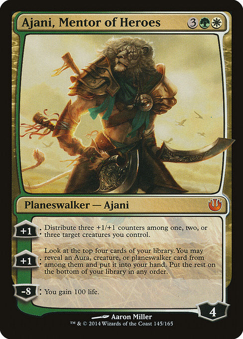 Ajani, Mentor of Heroes [Journey into Nyx] | Gam3 Escape