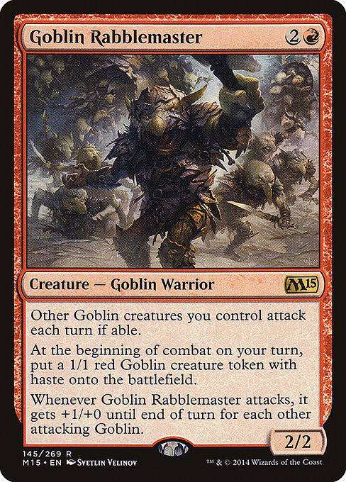 Goblin Rabblemaster [Magic 2015] | Gam3 Escape