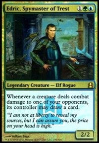 Edric, Spymaster of Trest (Commander Launch Promo) [Commander 2011 Launch Party] | Gam3 Escape
