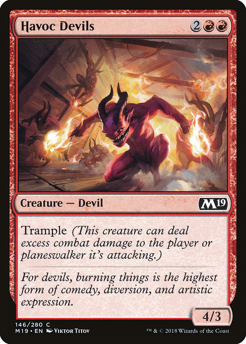 Havoc Devils [Core Set 2019] | Gam3 Escape