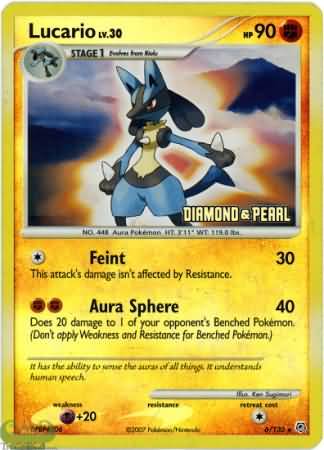 Lucario (6/130) [Burger King Promos: 2008 Collection] | Gam3 Escape