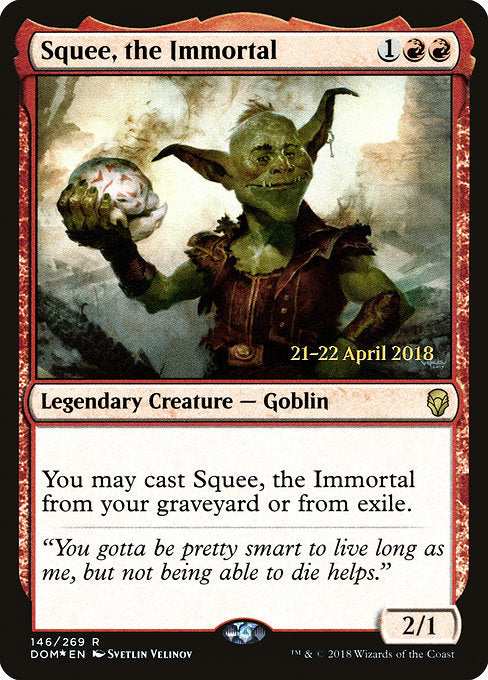 Squee, the Immortal [Dominaria Promos] | Gam3 Escape