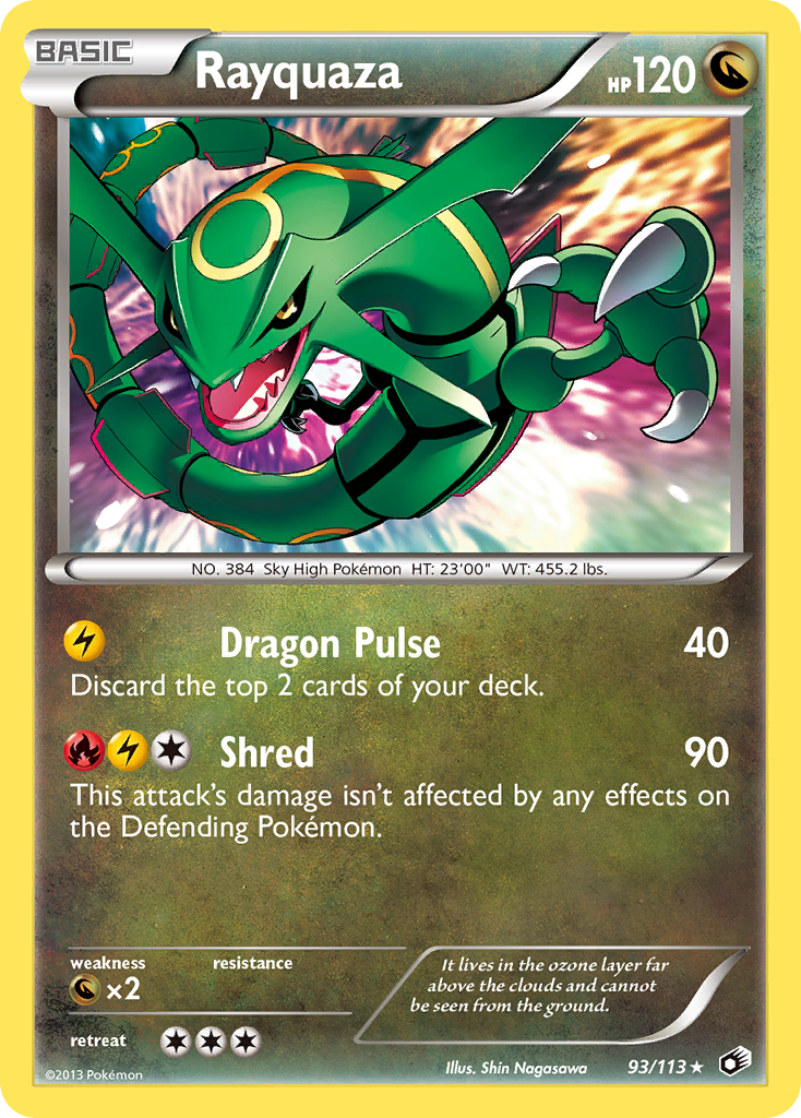 Rayquaza (93/113) [Black & White: Legendary Treasures] | Gam3 Escape