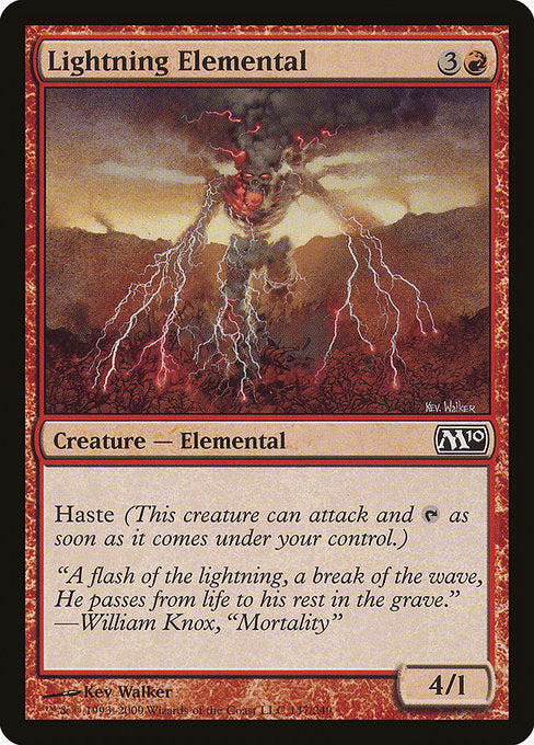 Lightning Elemental [Magic 2010] | Gam3 Escape