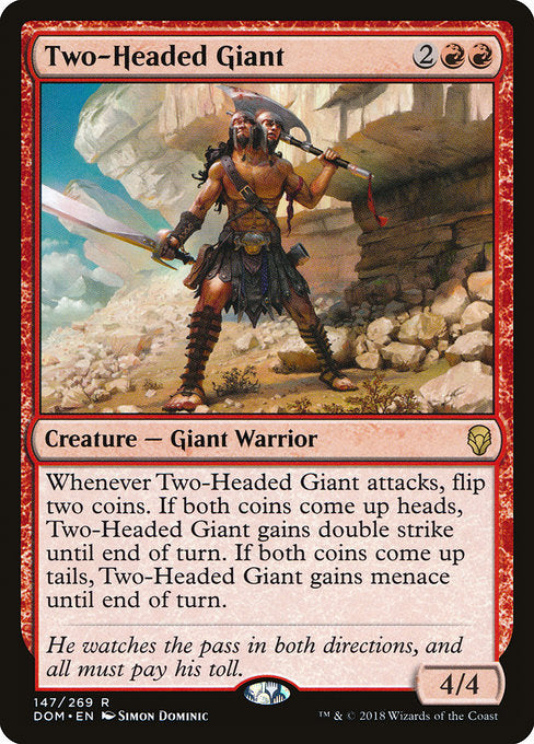 Two-Headed Giant [Dominaria] | Gam3 Escape