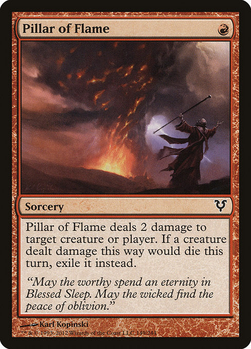Pillar of Flame [Avacyn Restored] | Gam3 Escape