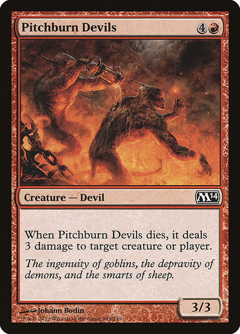 Pitchburn Devils [Magic 2014] | Gam3 Escape