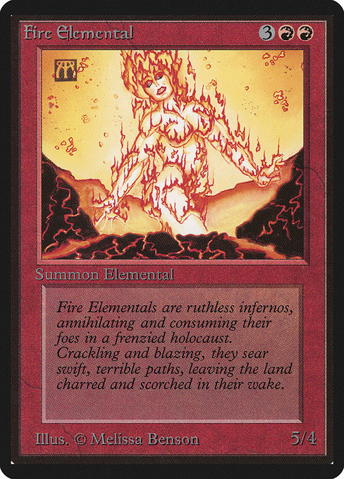 Fire Elemental [Limited Edition Beta] | Gam3 Escape