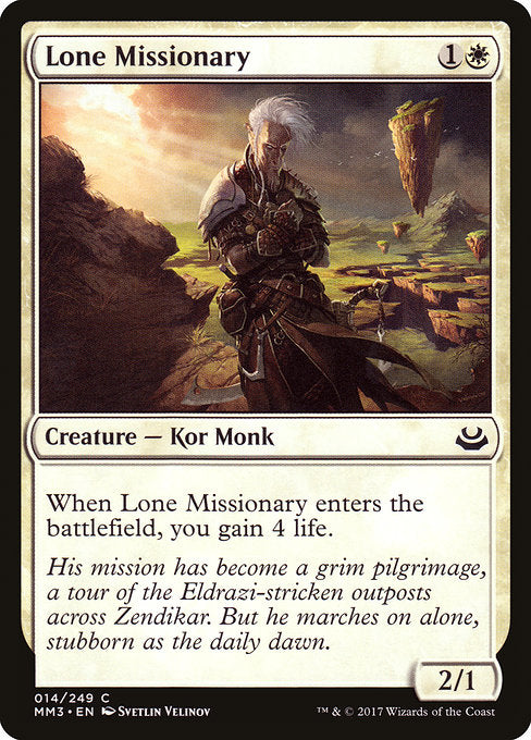 Lone Missionary [Modern Masters 2017] | Gam3 Escape