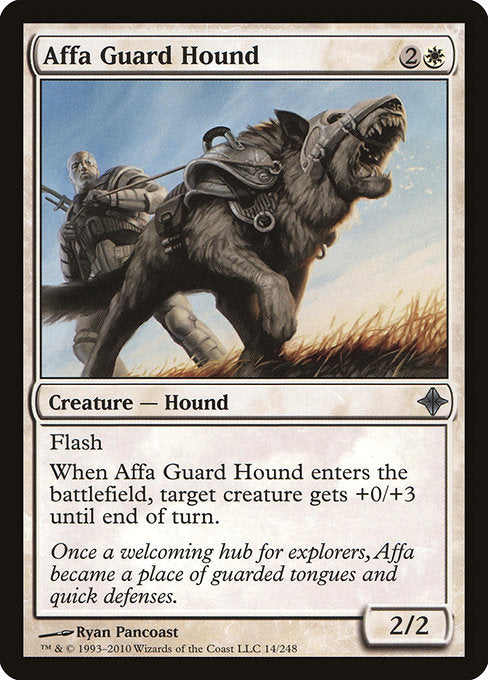 Affa Guard Hound [Rise of the Eldrazi] | Gam3 Escape