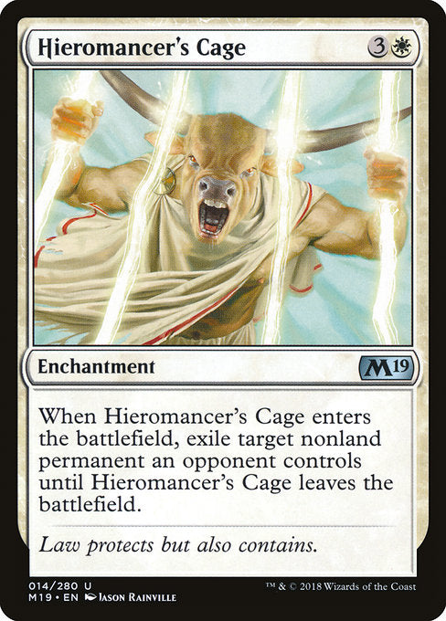 Hieromancer's Cage [Core Set 2019] | Gam3 Escape