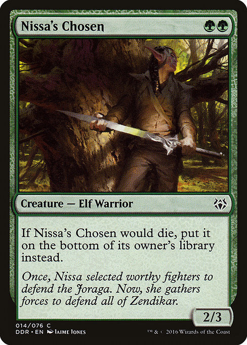 Nissa's Chosen [Duel Decks: Nissa vs. Ob Nixilis] | Gam3 Escape