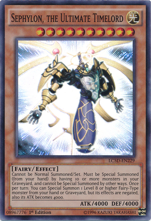 Sephylon, the Ultimate Timelord [LC5D-EN229] Super Rare | Gam3 Escape