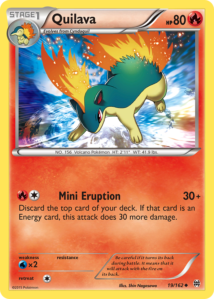 Quilava (19/162) [XY: BREAKthrough] | Gam3 Escape