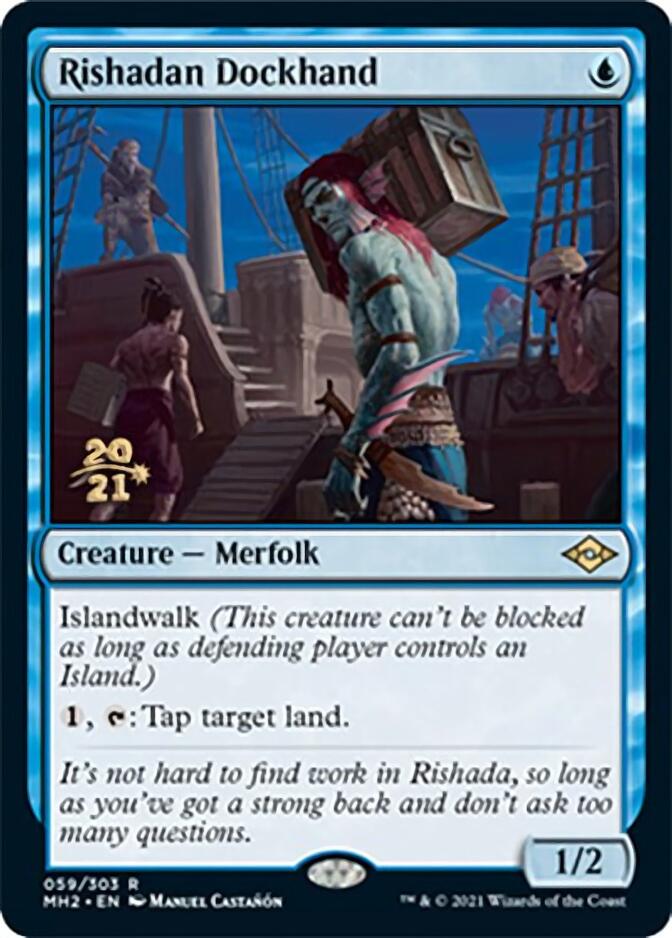 Rishadan Dockhand [Modern Horizons 2 Prerelease Promos] | Gam3 Escape