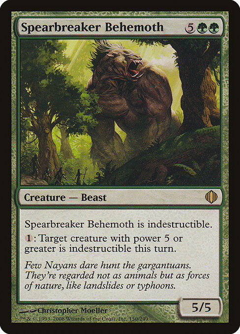 Spearbreaker Behemoth [Shards of Alara] | Gam3 Escape