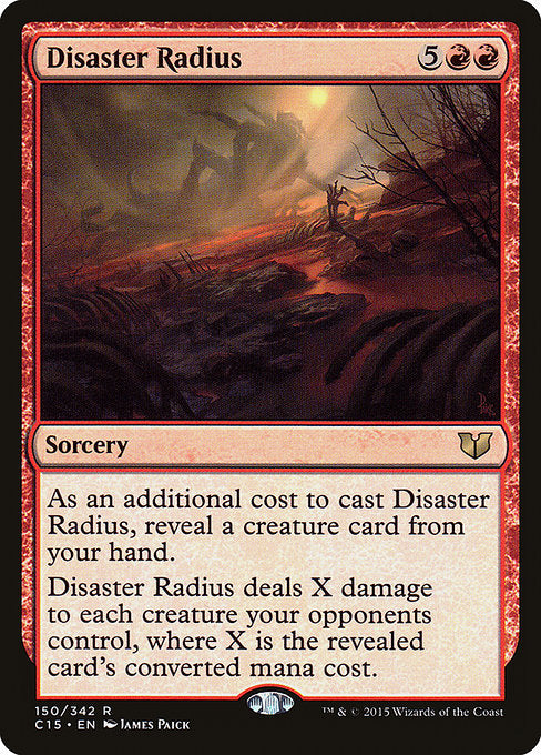 Disaster Radius [Commander 2015] | Gam3 Escape