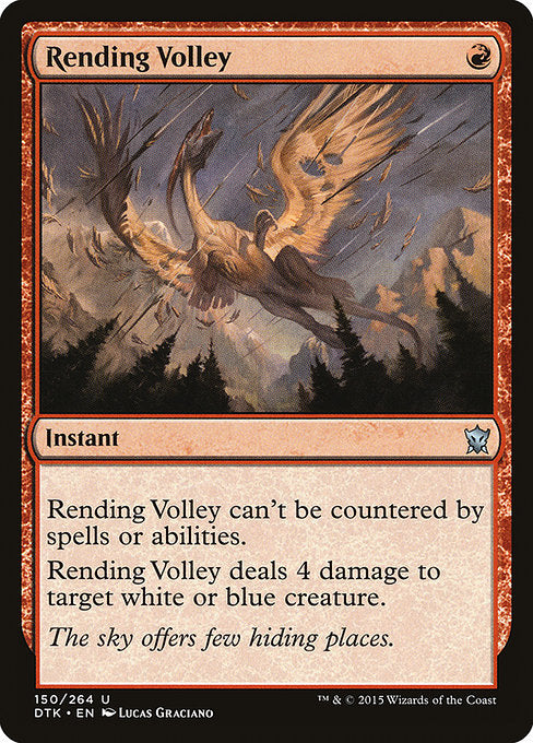 Rending Volley [Dragons of Tarkir] | Gam3 Escape