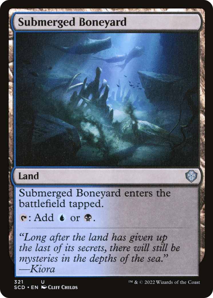 Submerged Boneyard [Starter Commander Decks] | Gam3 Escape