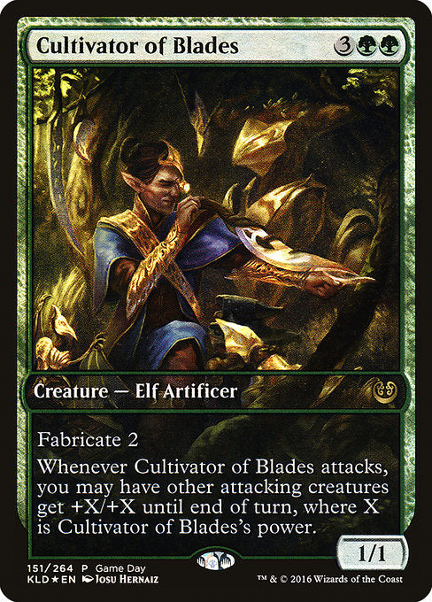 Cultivator of Blades [Kaladesh Promos] | Gam3 Escape