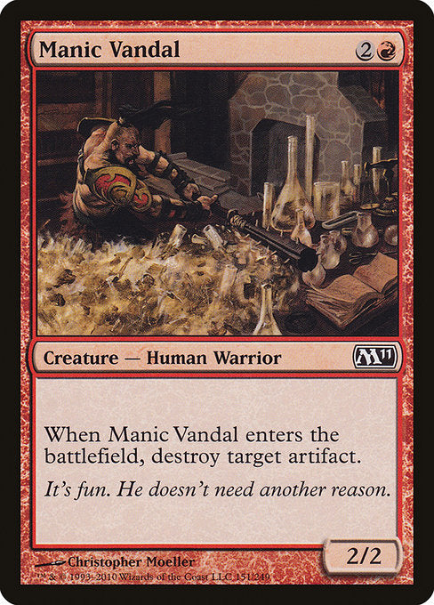 Manic Vandal [Magic 2011] | Gam3 Escape