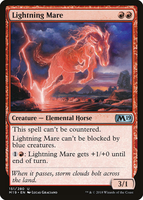 Lightning Mare [Core Set 2019] | Gam3 Escape