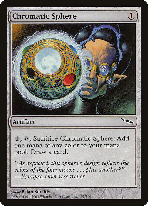 Chromatic Sphere [Mirrodin] | Gam3 Escape