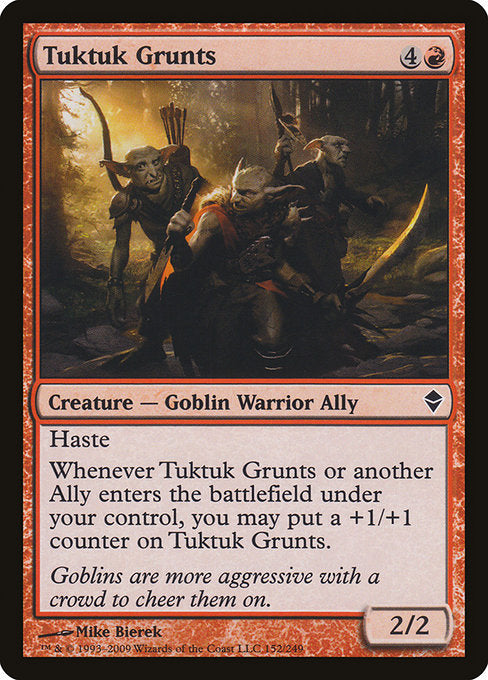 Tuktuk Grunts [Zendikar] | Gam3 Escape