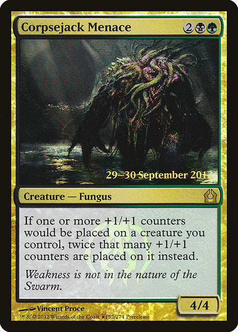 Corpsejack Menace [Return to Ravnica Promos] | Gam3 Escape