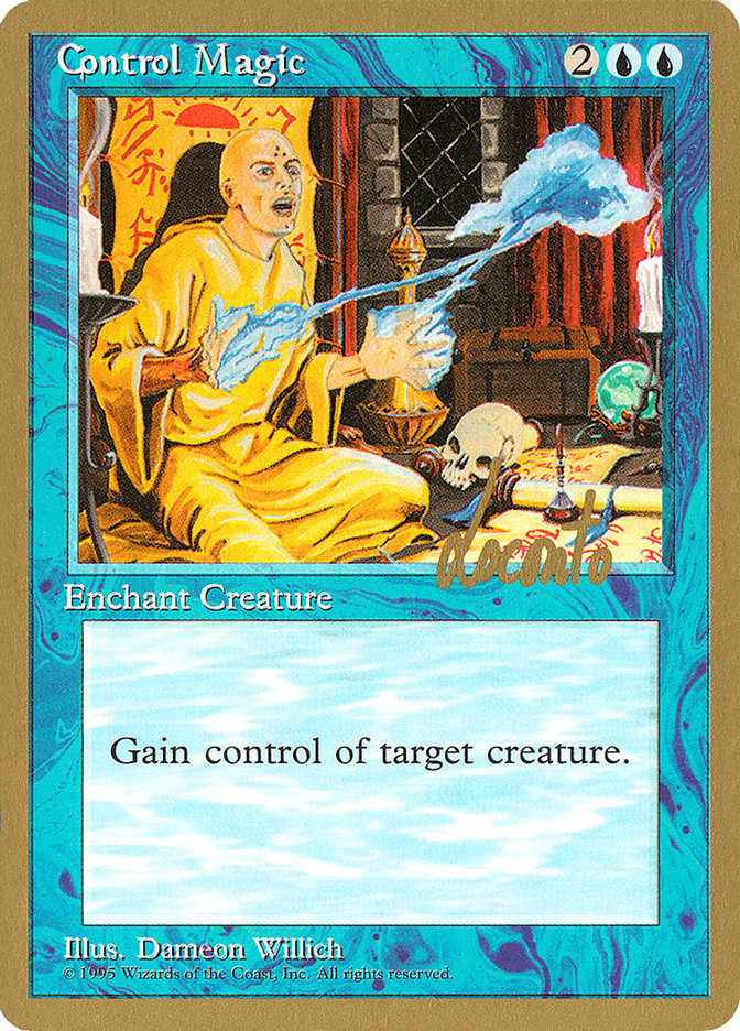 Control Magic (Michael Loconto) [Pro Tour Collector Set] | Gam3 Escape