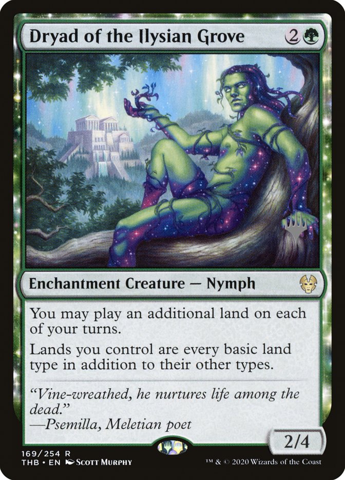 Dryad of the Ilysian Grove (Promo Pack) [Theros Beyond Death Promos] | Gam3 Escape