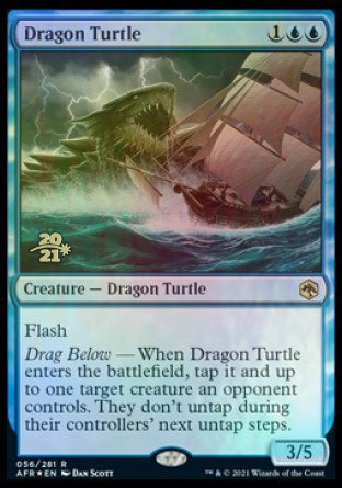 Dragon Turtle [Dungeons & Dragons: Adventures in the Forgotten Realms Prerelease Promos] | Gam3 Escape