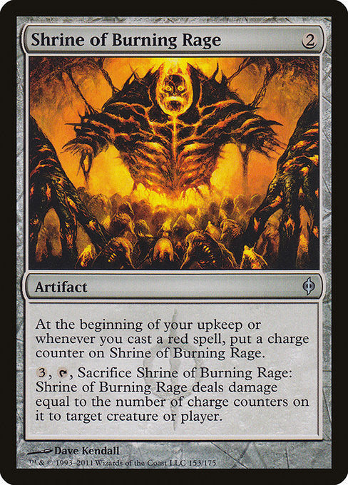 Shrine of Burning Rage [New Phyrexia] | Gam3 Escape