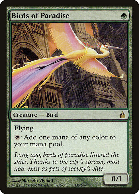 Birds of Paradise [Ravnica: City of Guilds] | Gam3 Escape