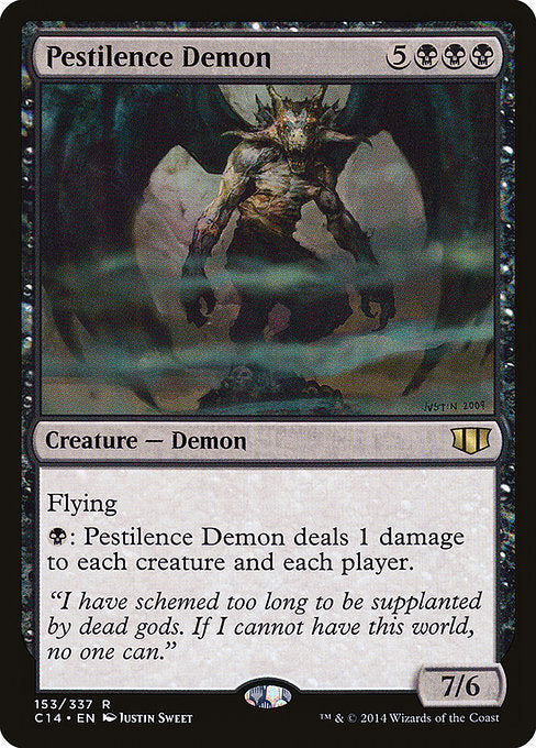 Pestilence Demon [Commander 2014] | Gam3 Escape