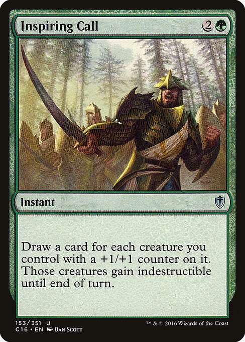Inspiring Call [Commander 2016] | Gam3 Escape