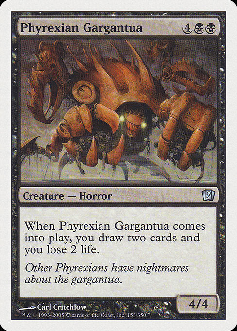 Phyrexian Gargantua [Ninth Edition] | Gam3 Escape