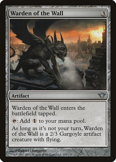 Warden of the Wall [Dark Ascension] | Gam3 Escape