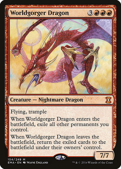 Worldgorger Dragon [Eternal Masters] | Gam3 Escape