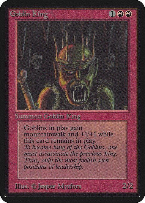 Goblin King [Limited Edition Alpha] | Gam3 Escape