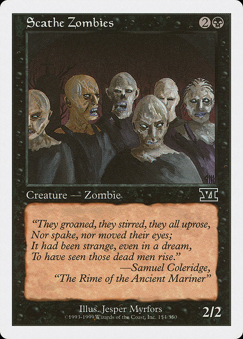 Scathe Zombies [Classic Sixth Edition] | Gam3 Escape