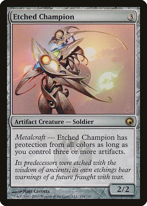 Etched Champion [Scars of Mirrodin] | Gam3 Escape