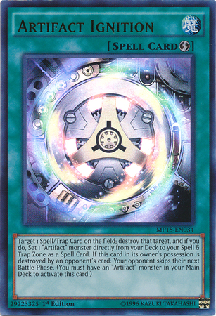 Artifact Ignition [MP15-EN034] Ultra Rare | Gam3 Escape