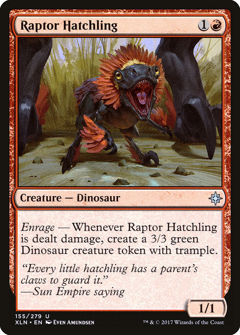 Raptor Hatchling [Ixalan] | Gam3 Escape