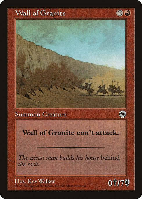 Wall of Granite [Portal] | Gam3 Escape